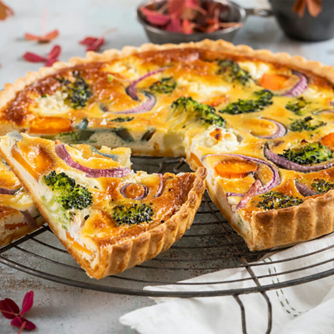 16/09 Quiche carotte, brocoli et Cumin