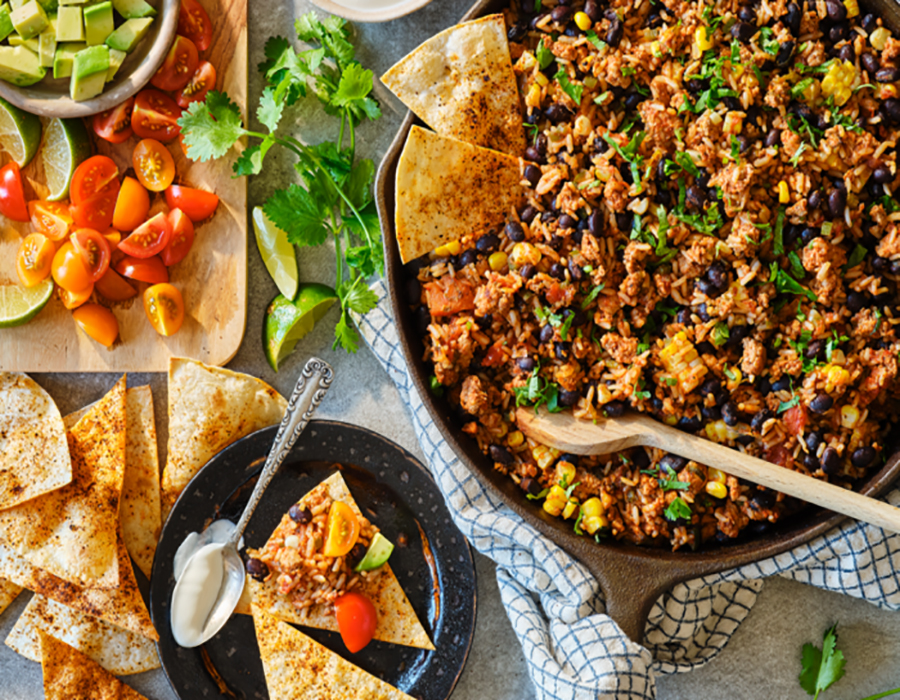 21/05 Mélanges aux saveurs de burrito et tortilla croustillante aux épices